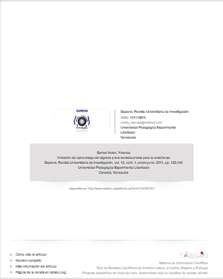 La introducción del álgebra elemental y su desarrollo hacia la modelización funcional