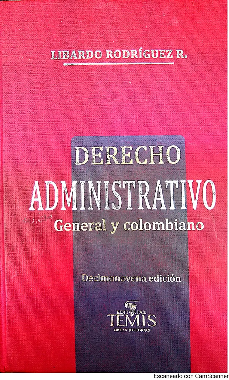 Derecho Administrativo General