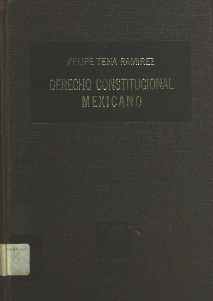 Derecho Constitucional Mexicano