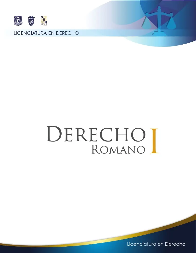 Lectura Derecho Romano