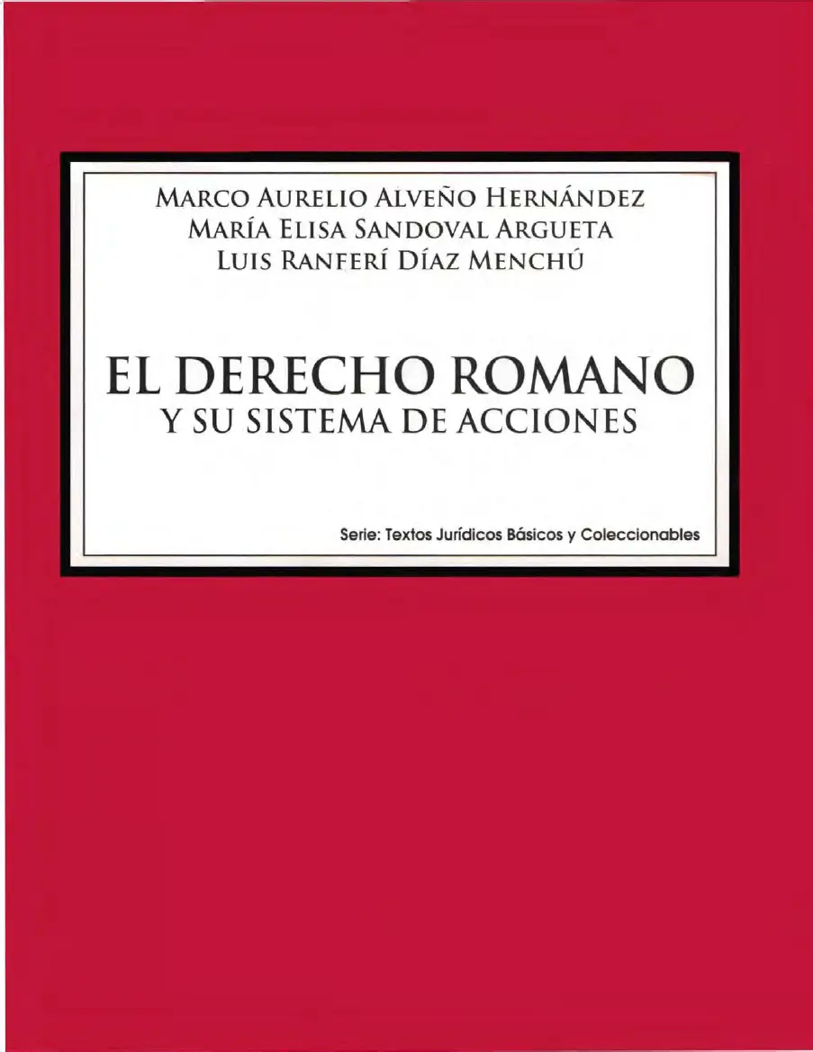 Libro Derecho Romano