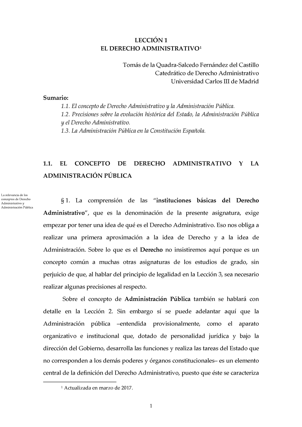 El derecho administrativo