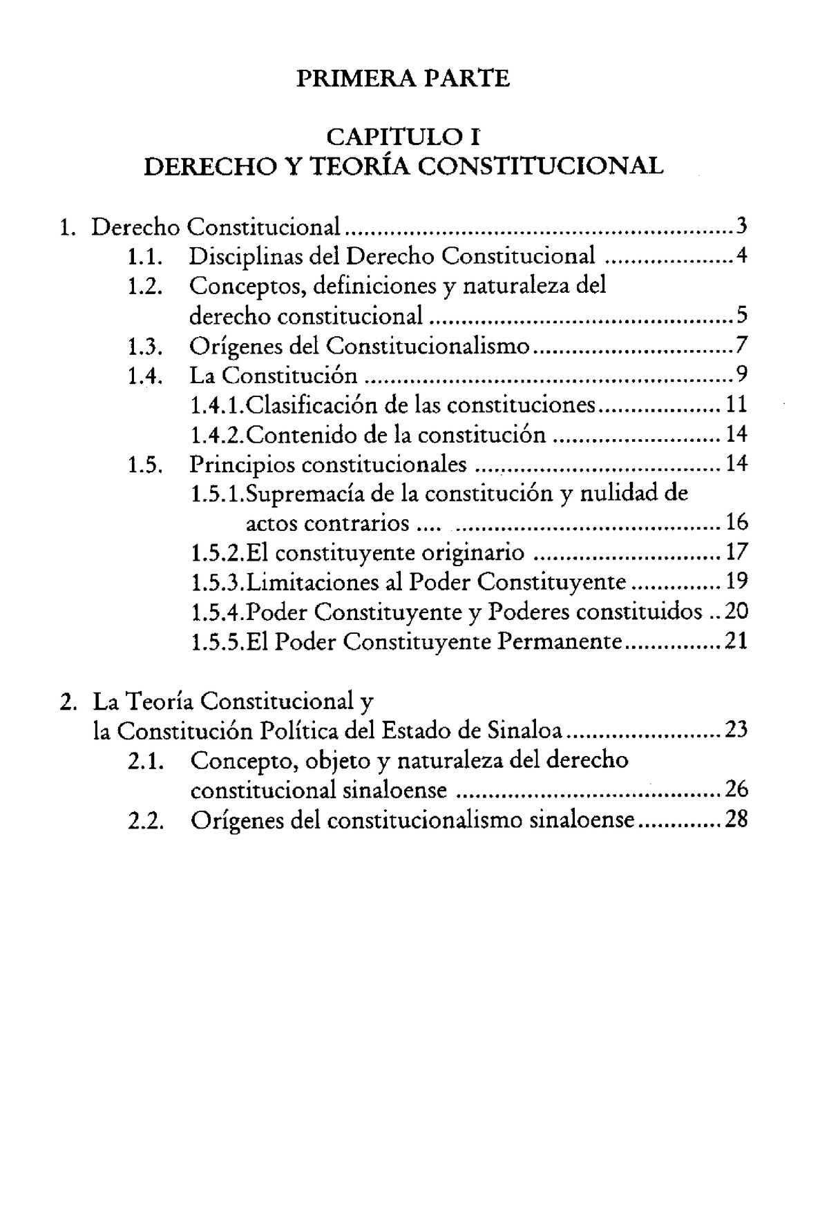 Derecho Constitucional Sinaloense