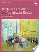 Auditorium Acoustics and Architectural Design