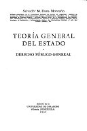 Teoría general del estado