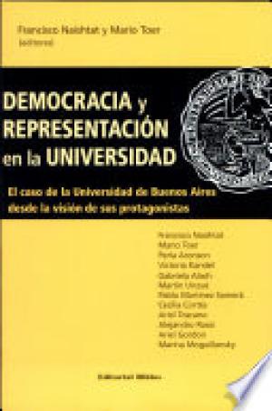 Democracia y representación en la universidad