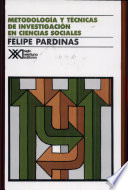 Metodología y técnicas de investigación en ciencias sociales