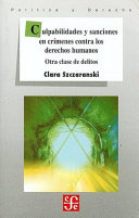 Culpabilidades y sanciones en crímenes contra los derechos humanos