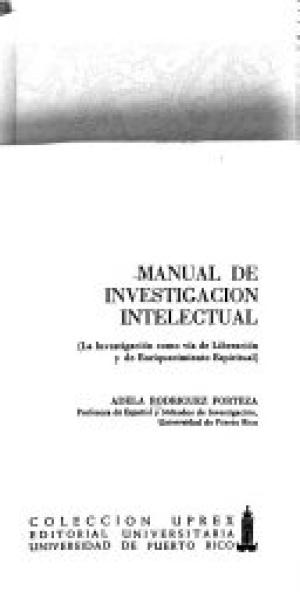 Manual de investigación intelectual
