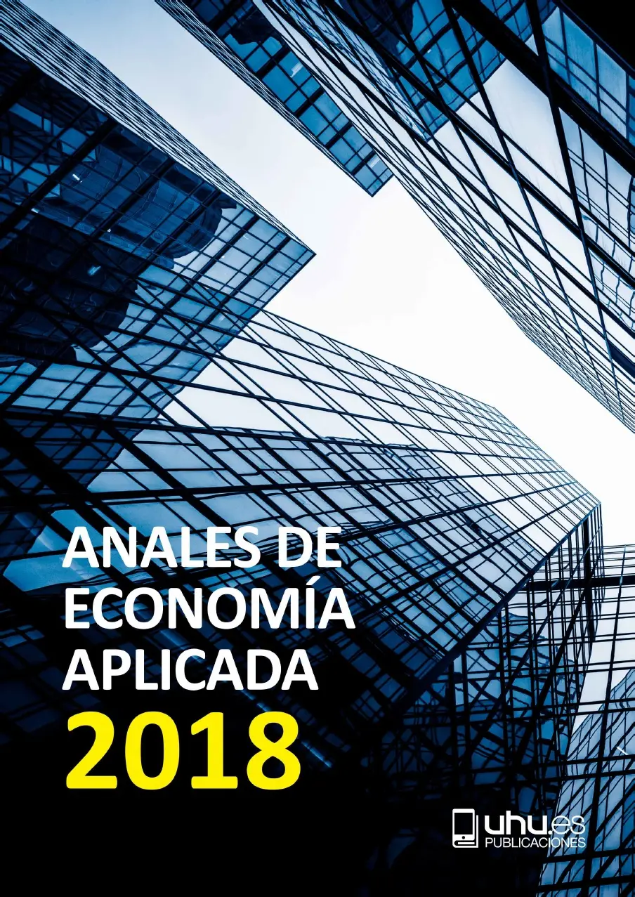 Anales de Economía Aplicada 2018