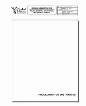 Manual de Tecnicas de observacion y descripcion. Policia Bancaria e industrial 2da parte