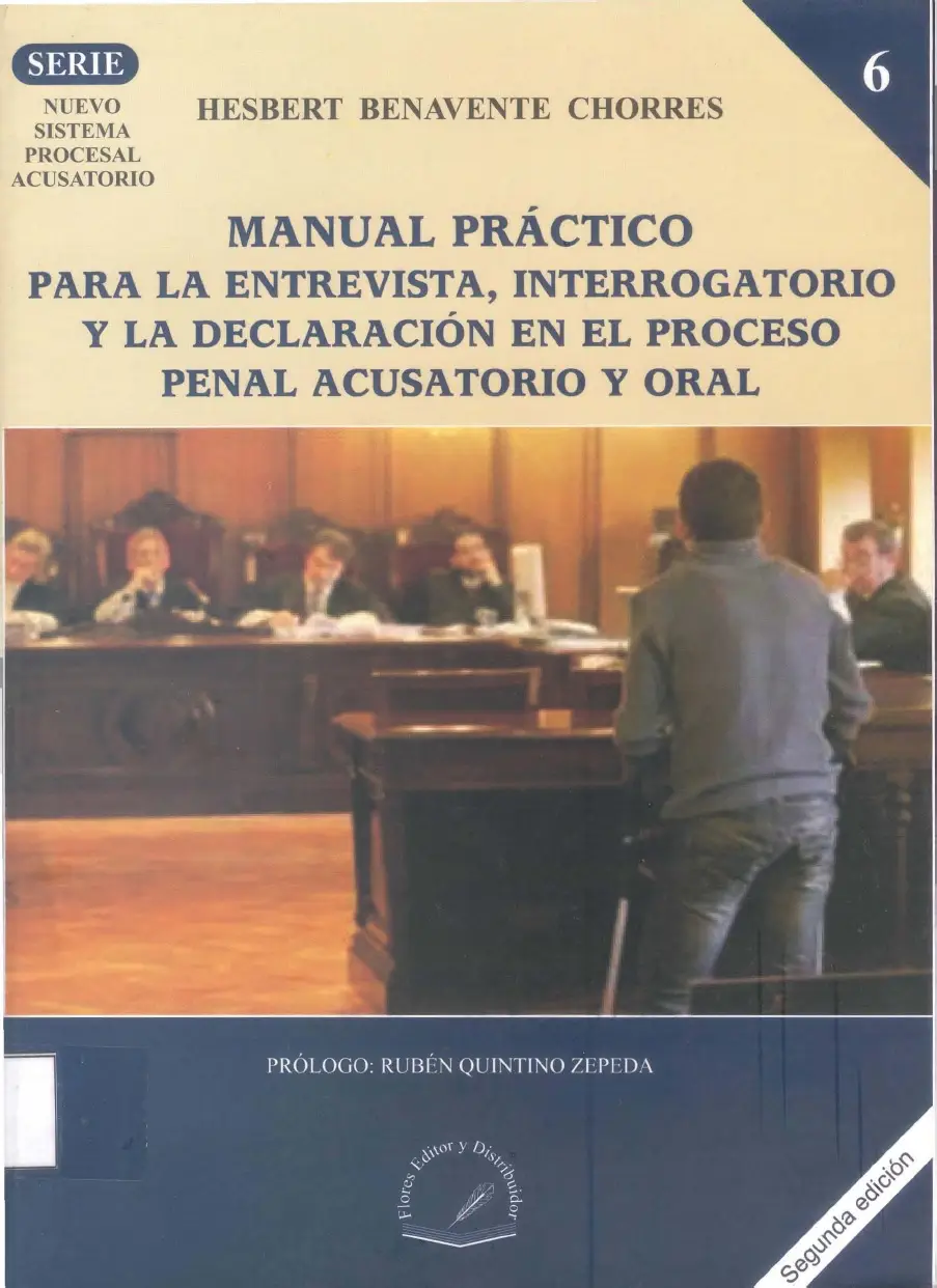 Manual Practico para la entrevista, interrogatorio y declaracion.